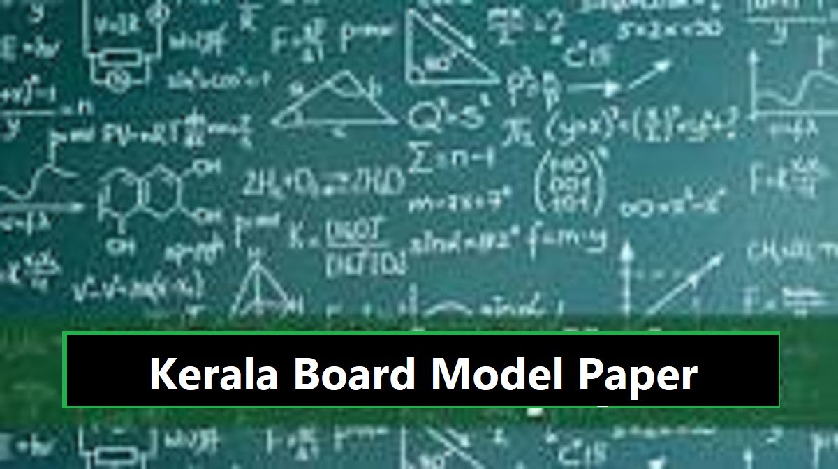 Kerala Board Model Paper